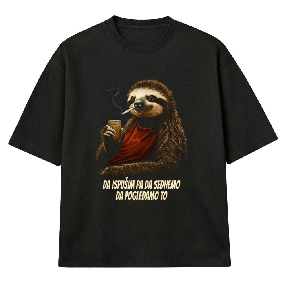 Ispusim Pa Sednemo - Muska Majica