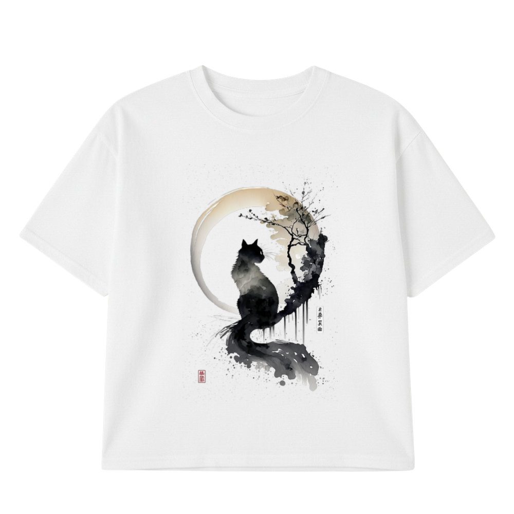 Macka i Mesec - Zenska Majica