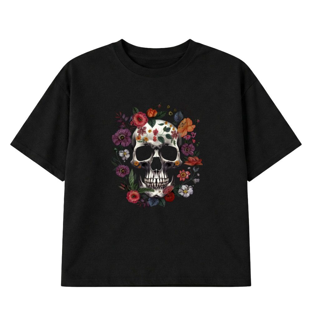 Lobanja u Cvecu - Zenska majica