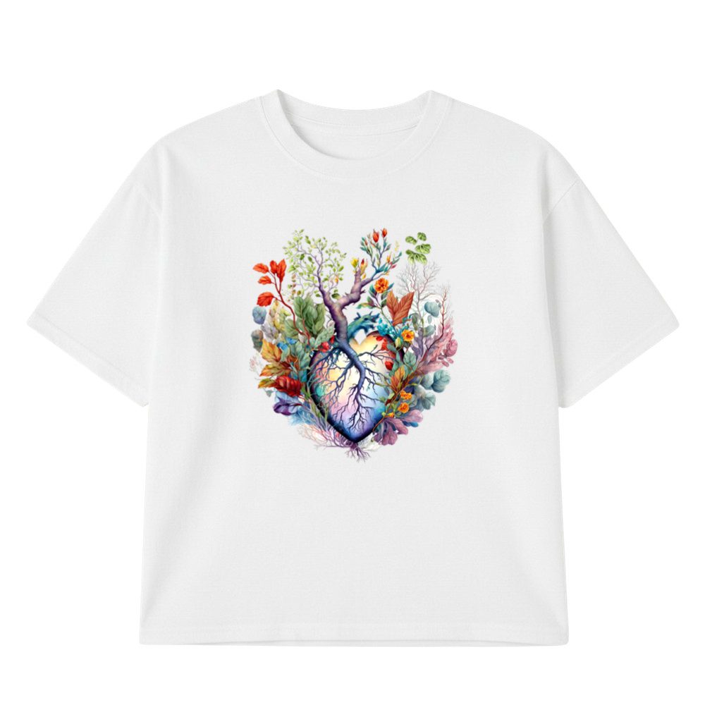 Srce u Cvecu - Zenska Majica