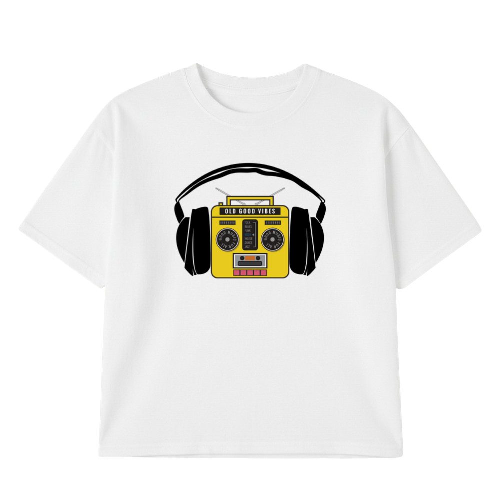 Retro Slusalice - Zenska Majica