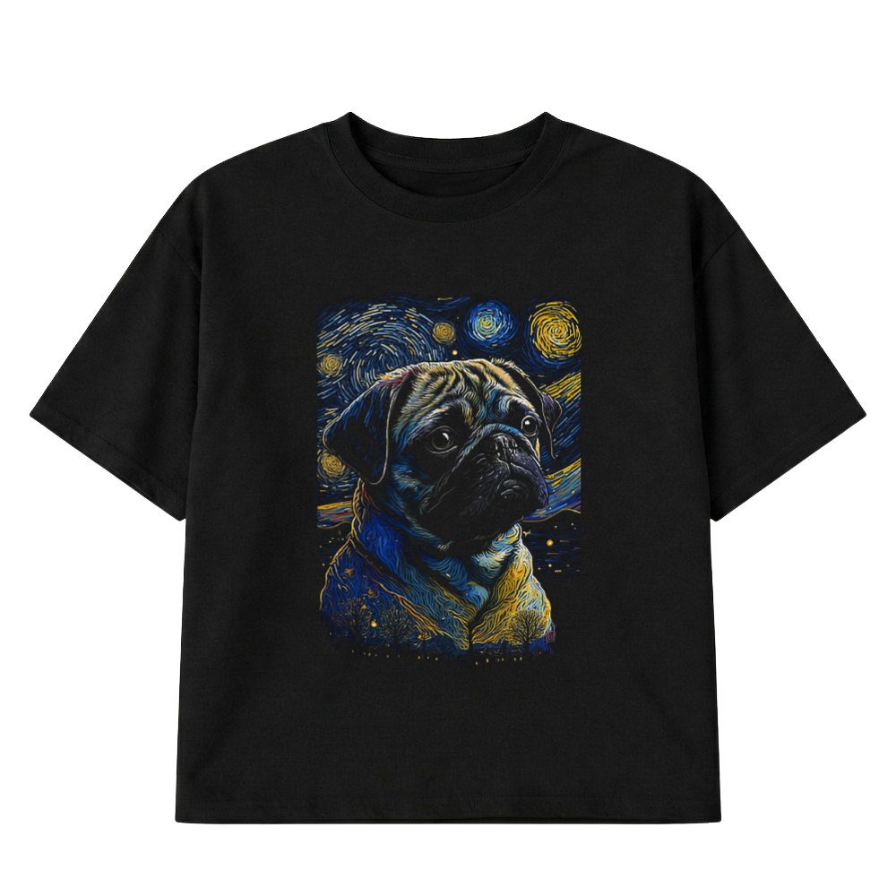 Pug Van Gog - Zenska Majica