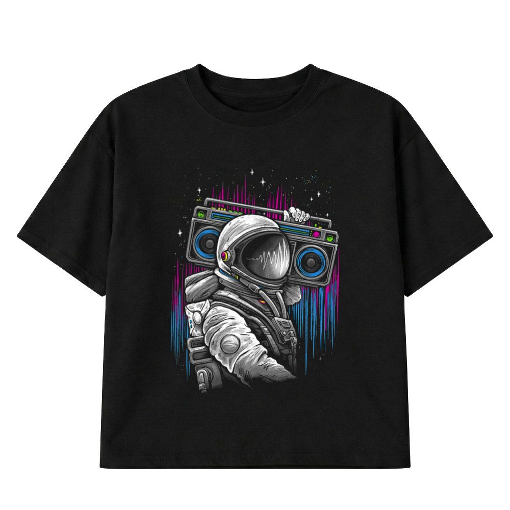 Astronaut i Kasetofon - Zenska Majica