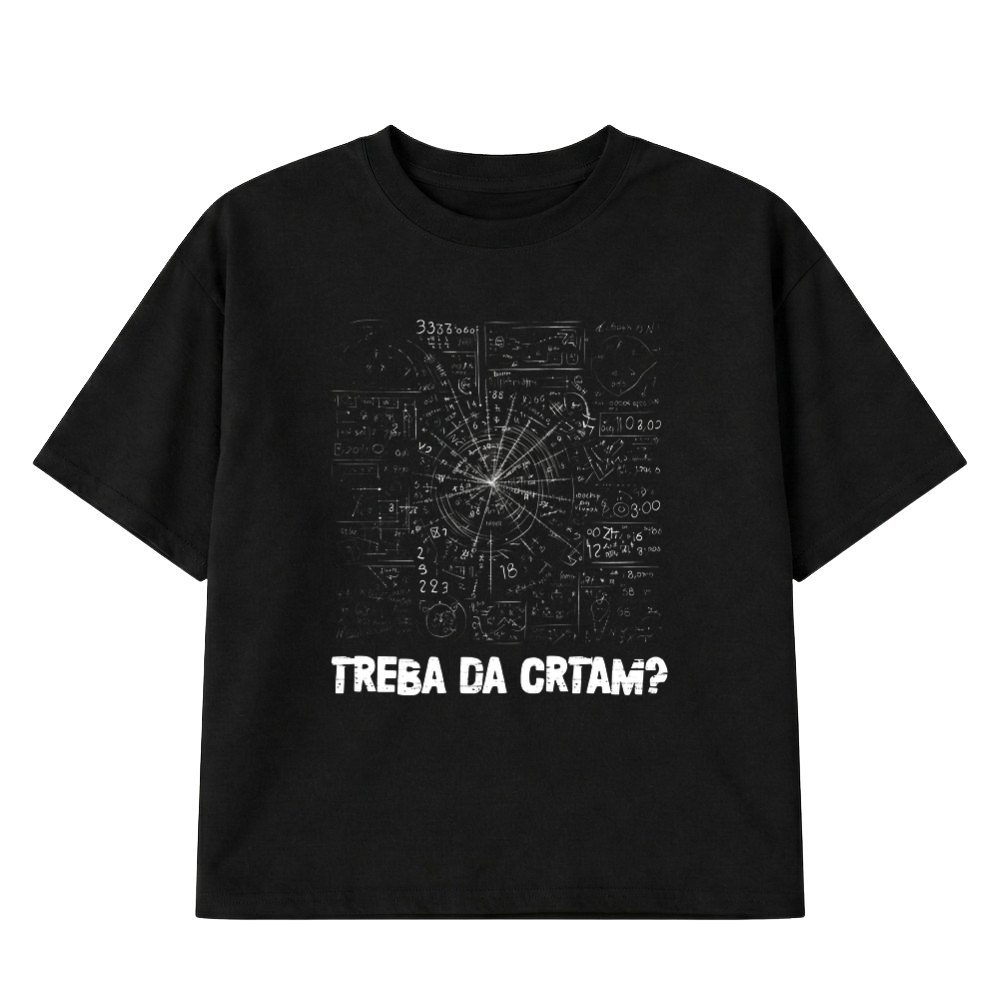 Treba da Crtam - Zenska Majica
