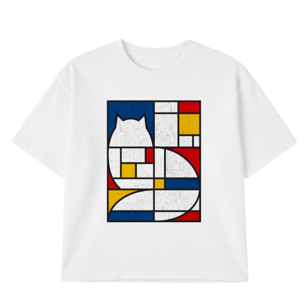 Modrian Macka - Zenska Majica 