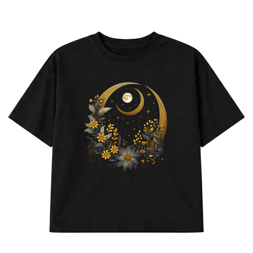 Mesec i Cvece - Zenska Majica