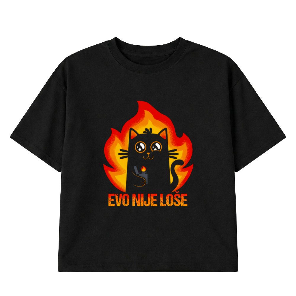 Vatrena Maca - Zenska Majica