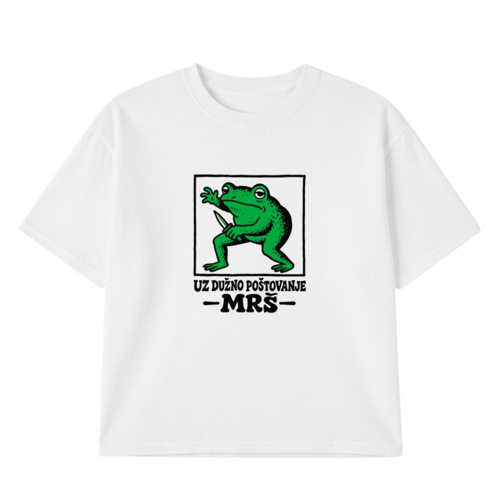 Uz Duzno Postovanje - Zenska Majica