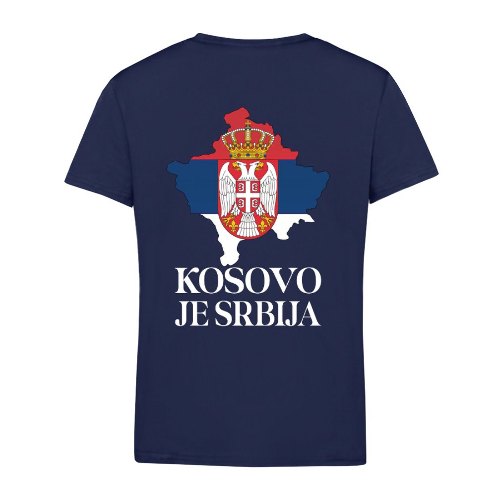 Kosovo je Srbija print na leđima