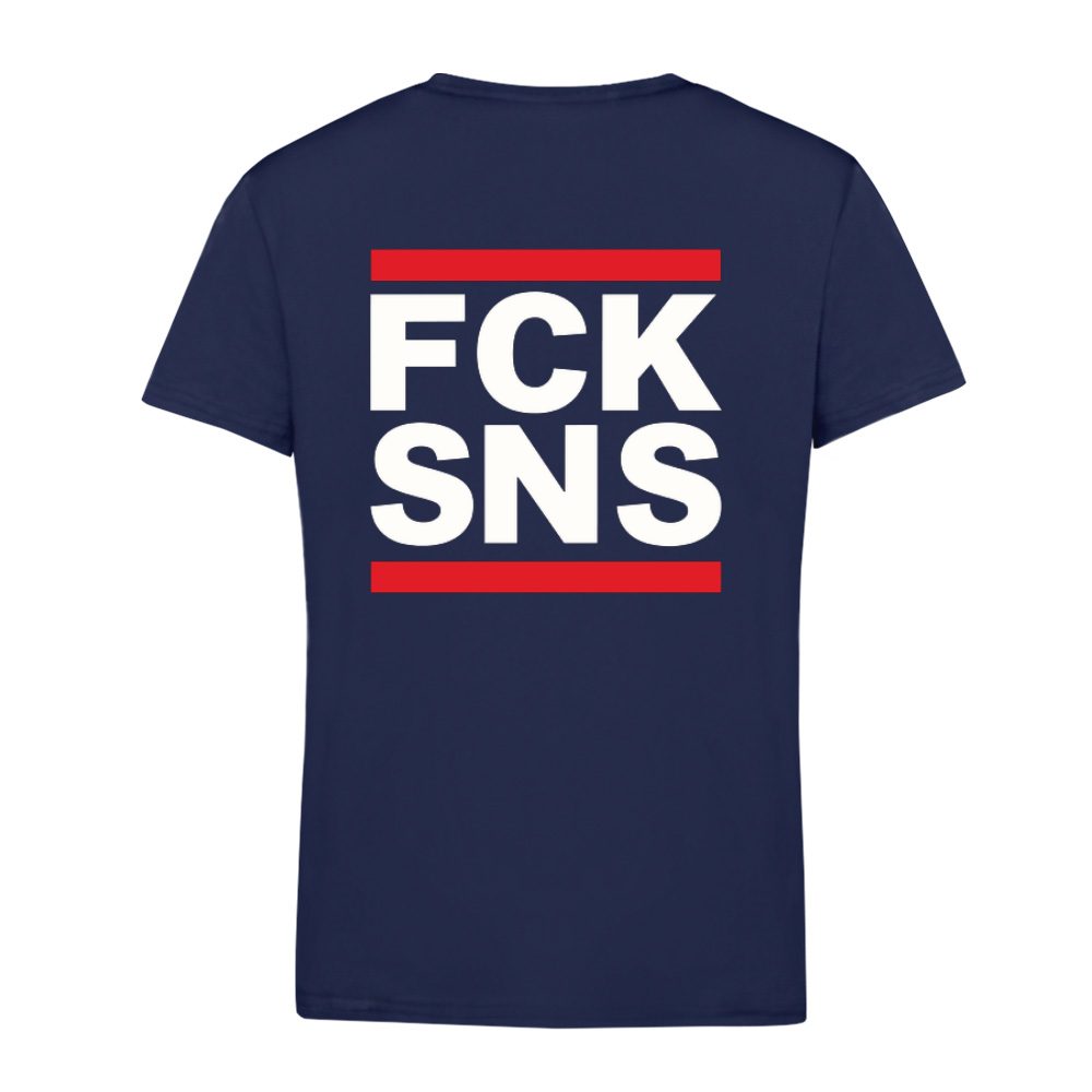 FCK SNS print na leđima