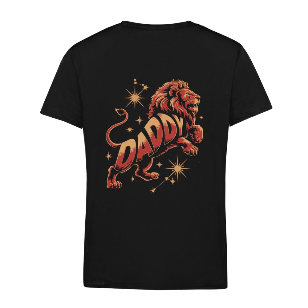 Lion Daddy Print na leđima