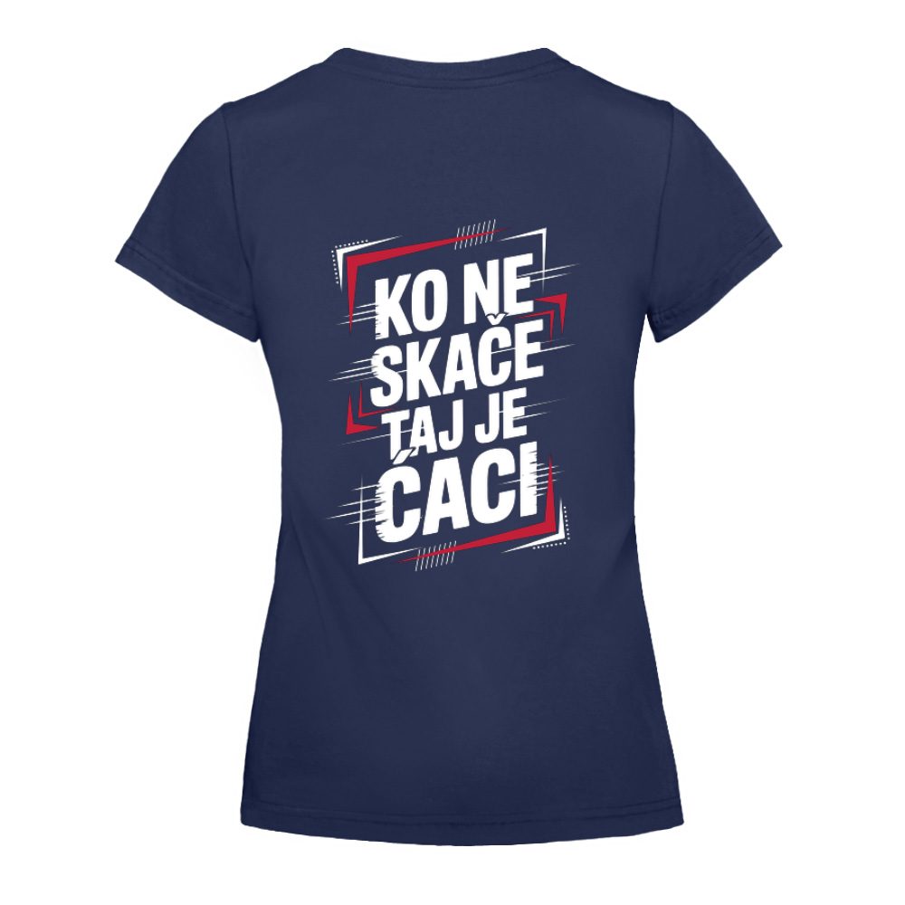 Ko ne skače taj je ćaci 4.4 print na leđima
