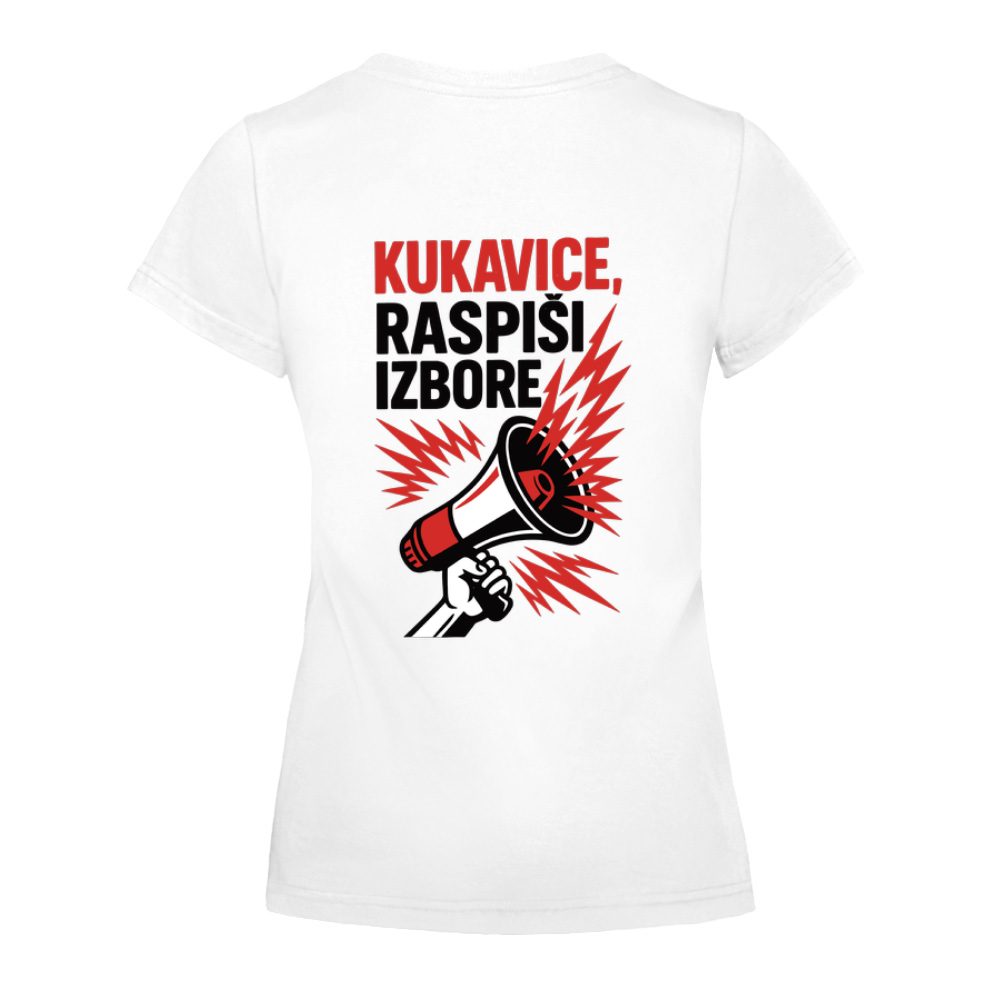 Majice Kukavice, raspiši izbore 2 sa printom na leđima