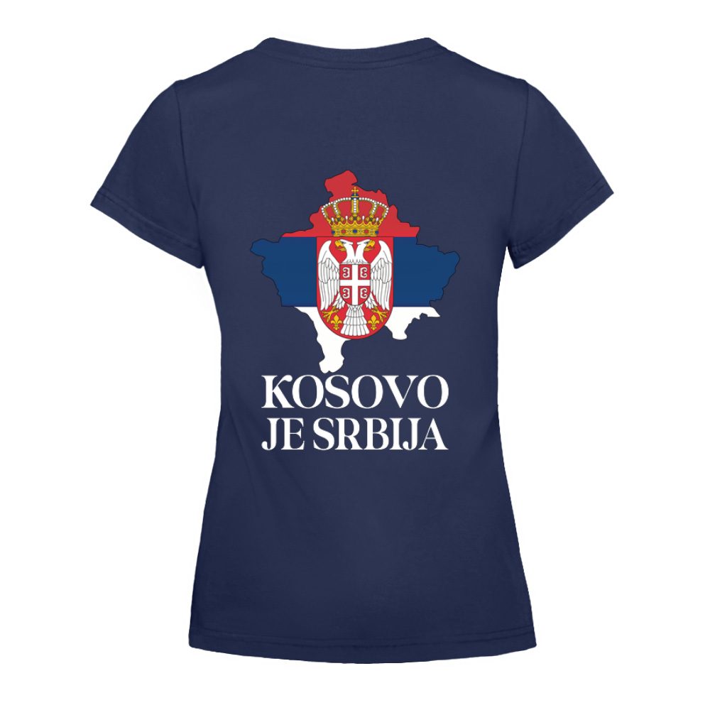 Kosovo je Srbija Print na leđima