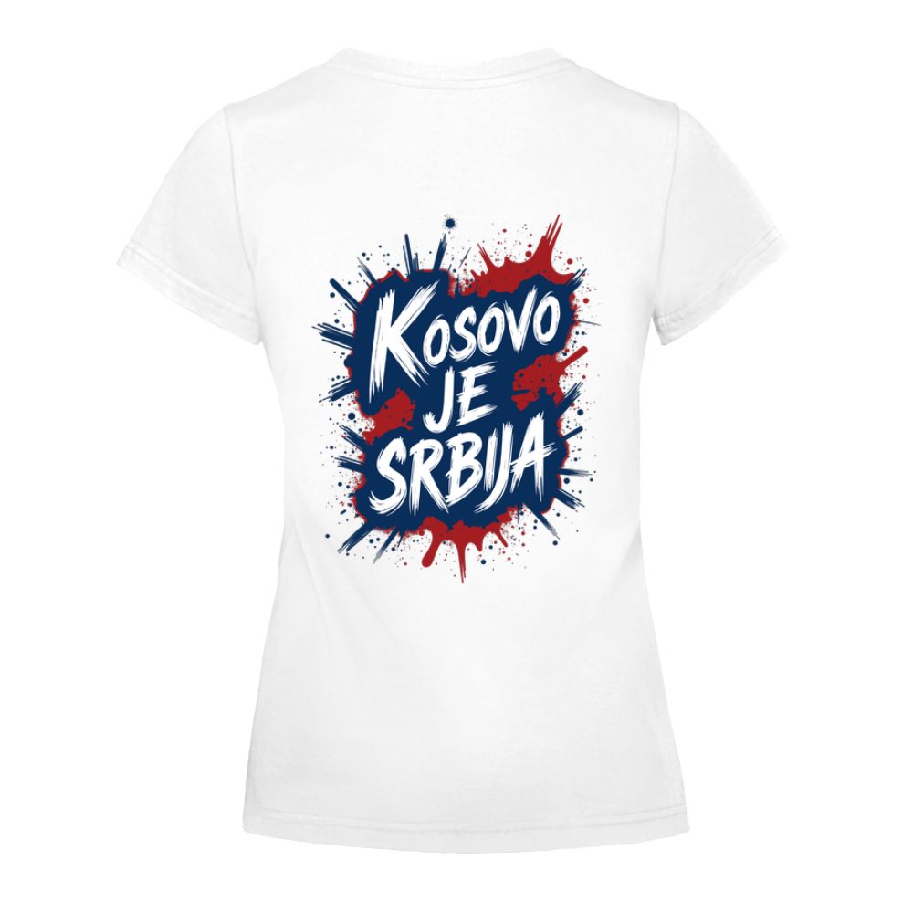 Kosovo je Srbija 2 Print na leđima