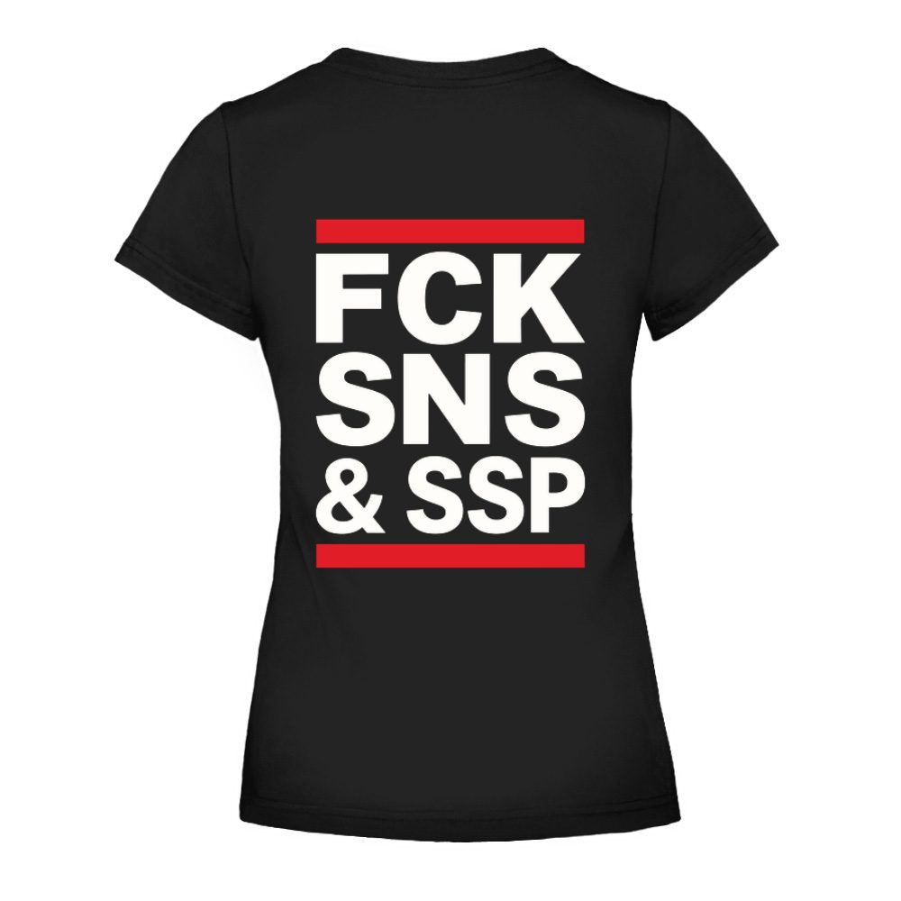 FCK SNS & SSP Print na leđima