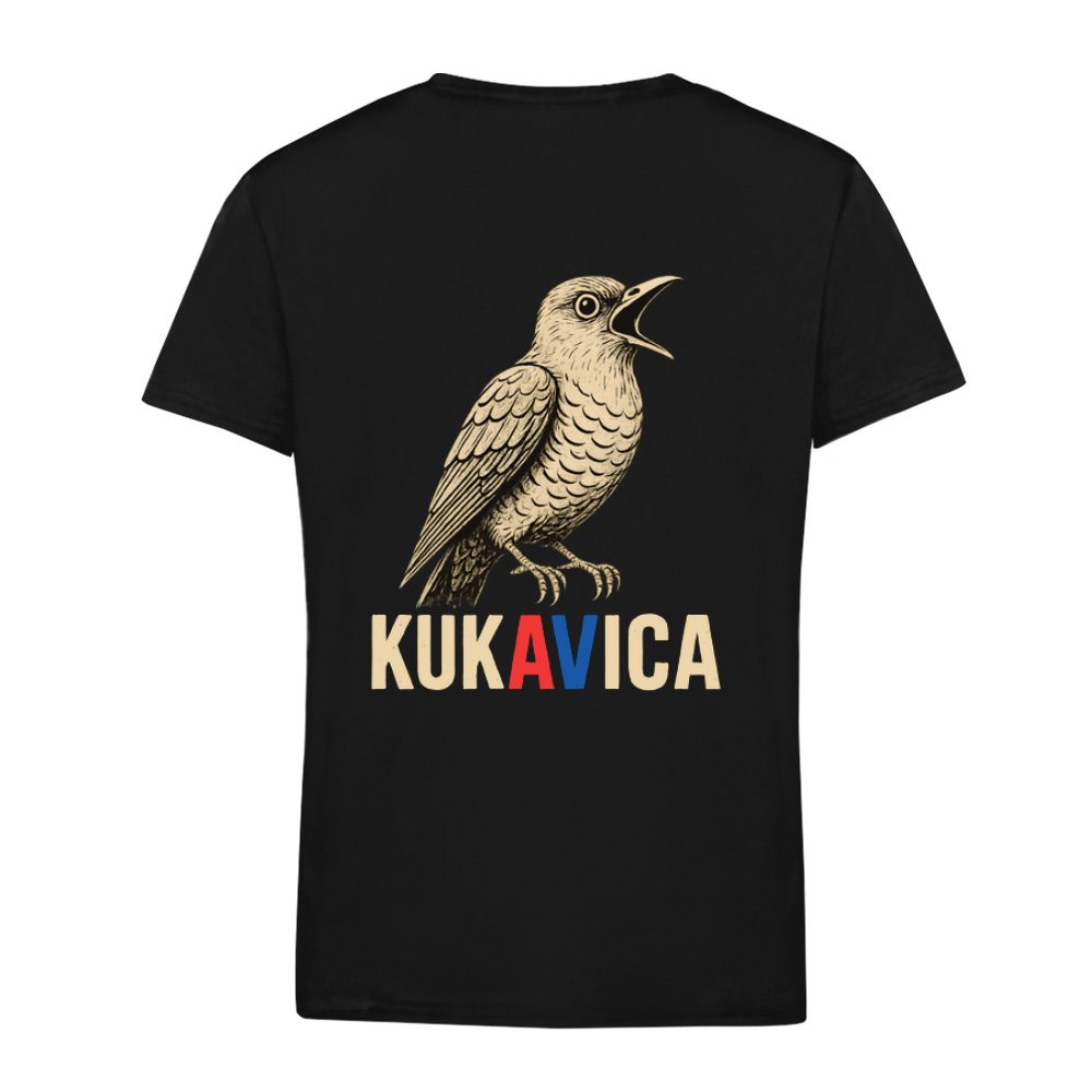 Dečja Majica KUKAVICA sa Printom na Leđima