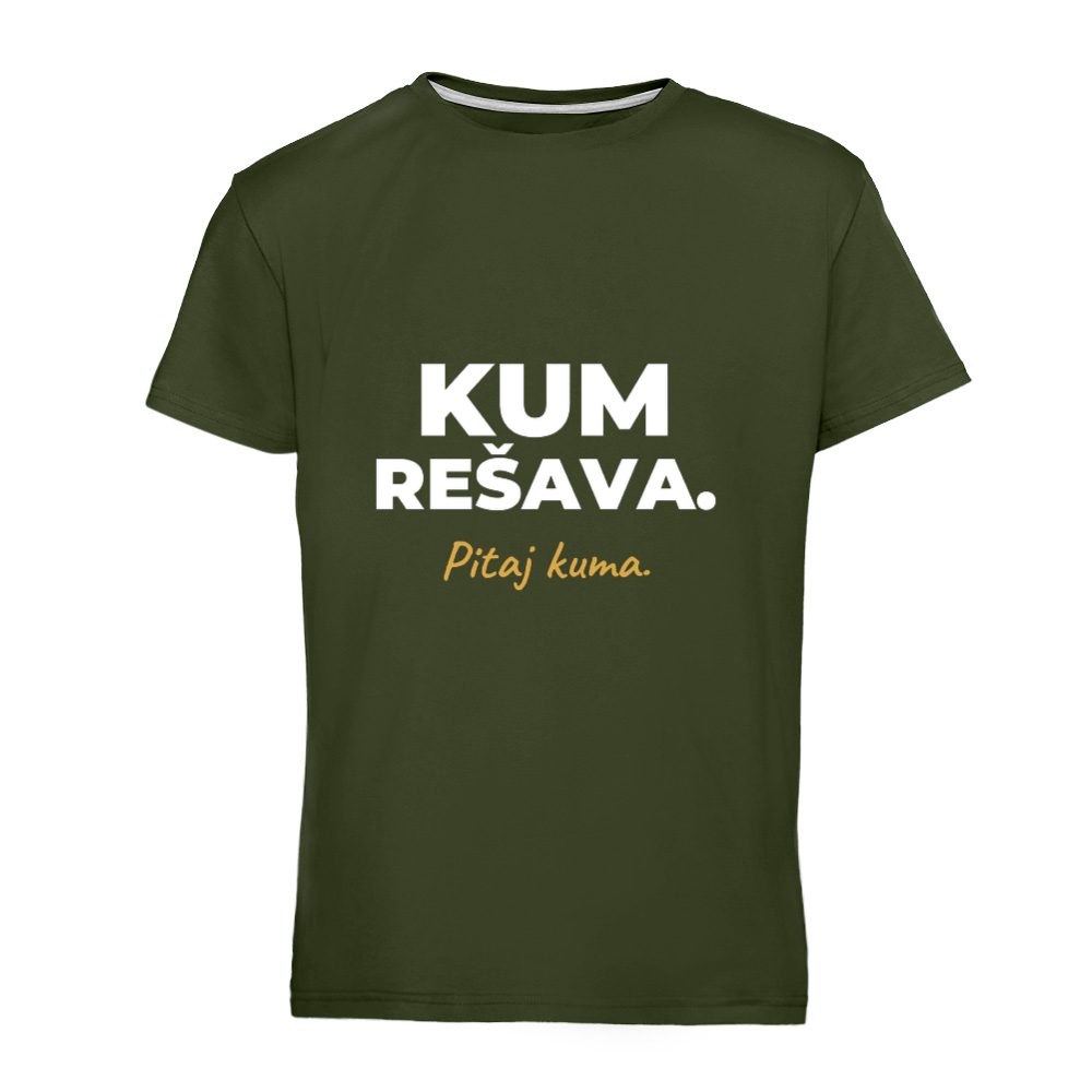 Kum rešava. Pitaj kuma. – majica