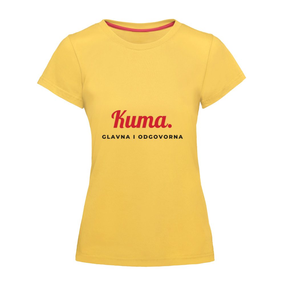 Kuma. Glavna i odgovorna. – poklon za kumu