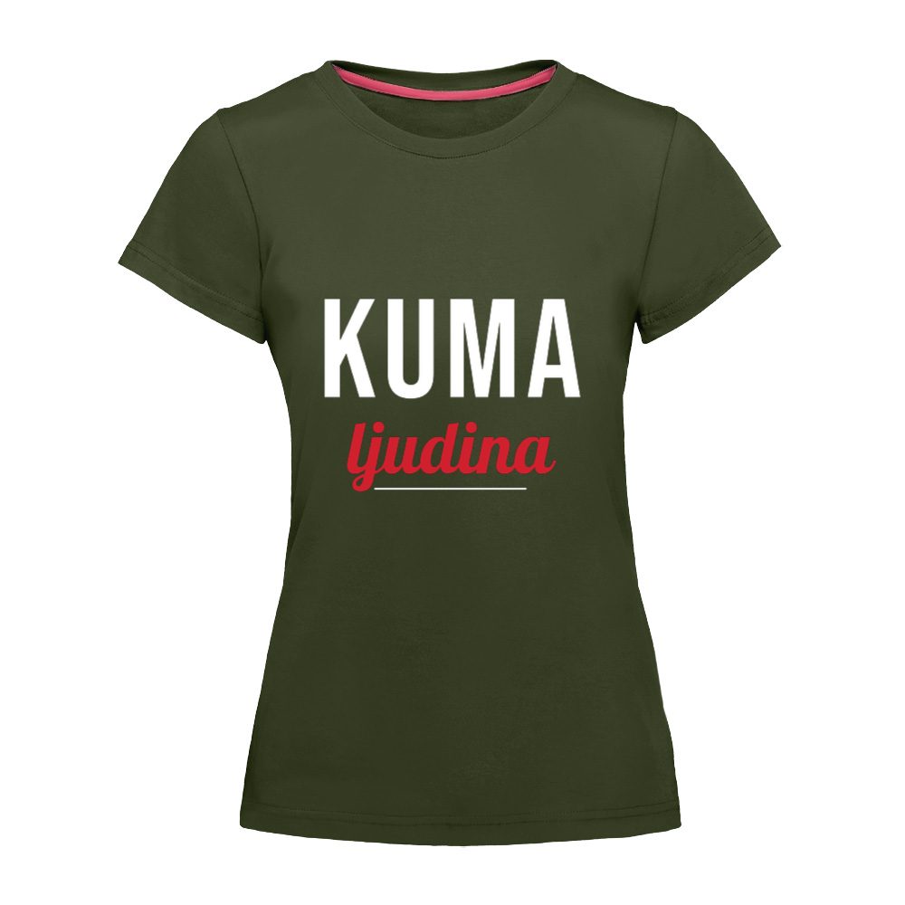 Kuma ljudina – ženska majica