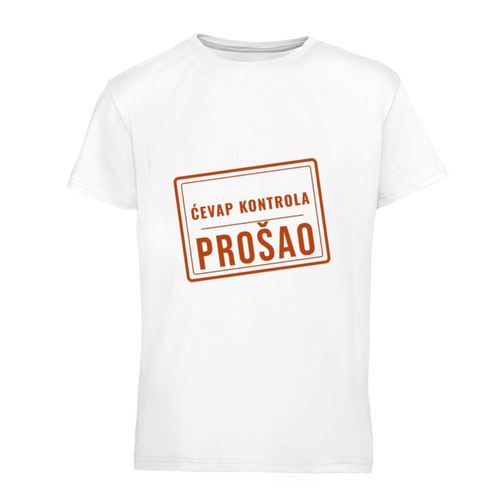 Ćevap kontrola: prošao – majica