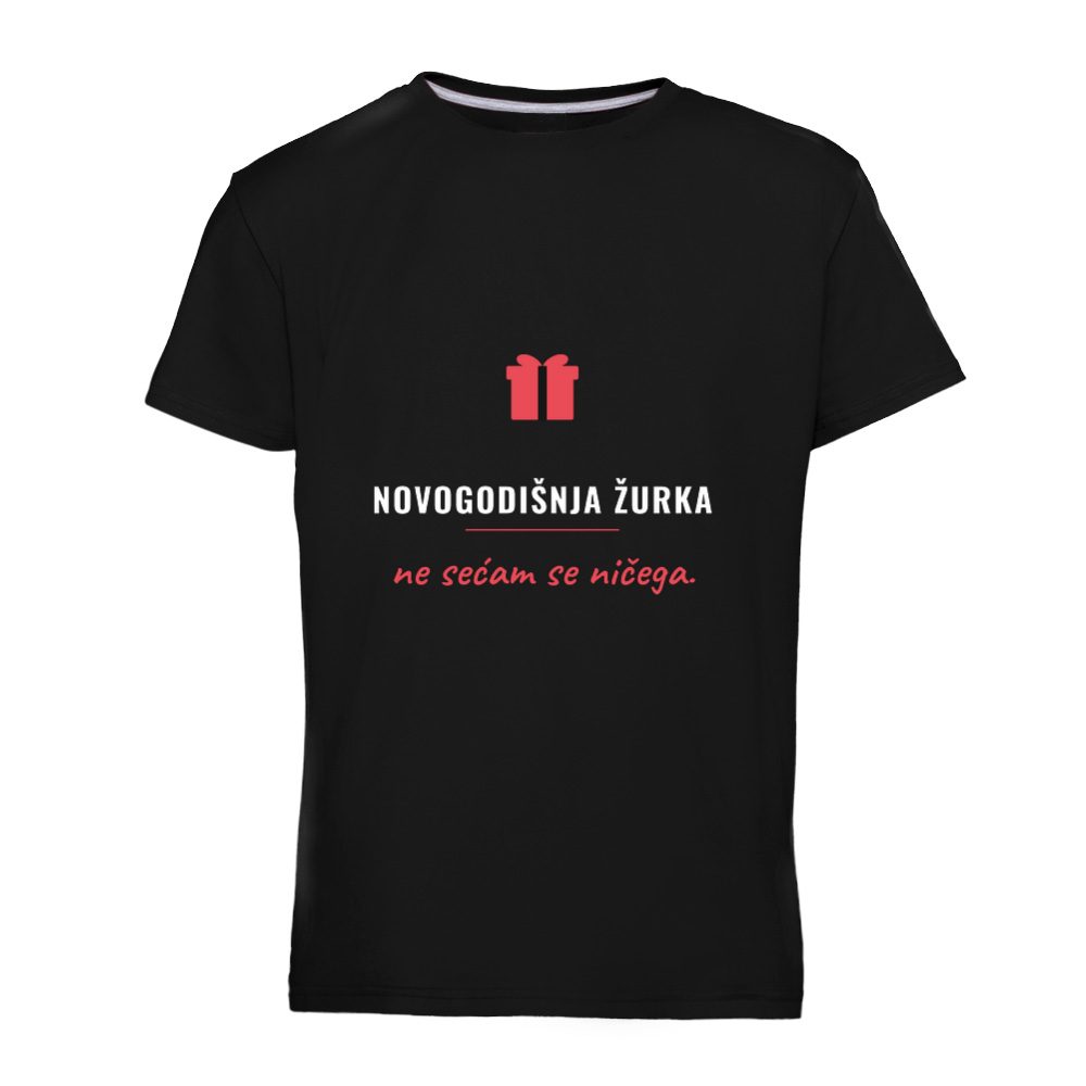 Novogodišnja žurka: ne sećam se ničega – majica