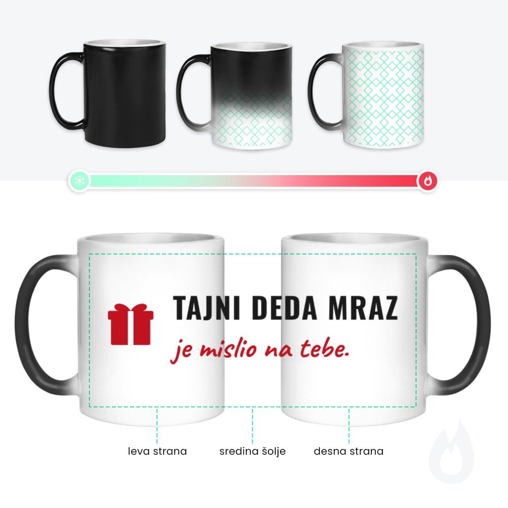Tajni Deda Mraz je mislio na tebe – magična šolja