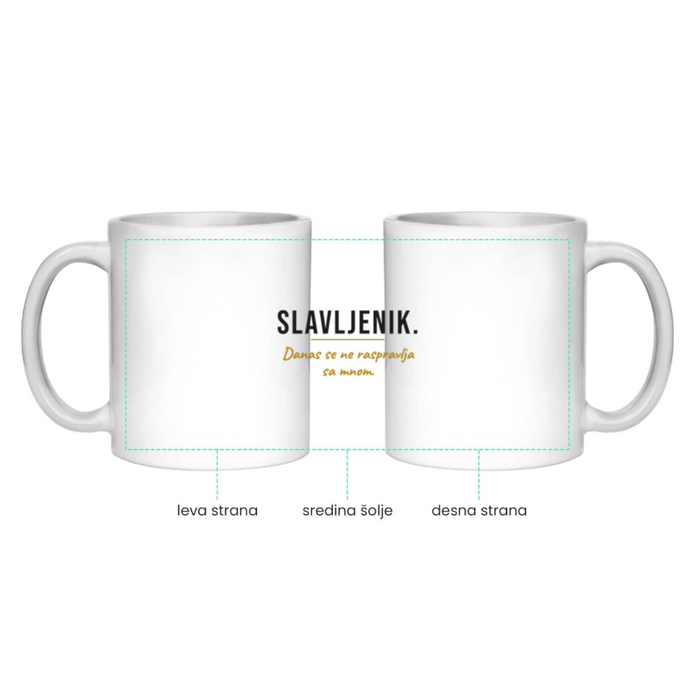 Slavljenik – šolja