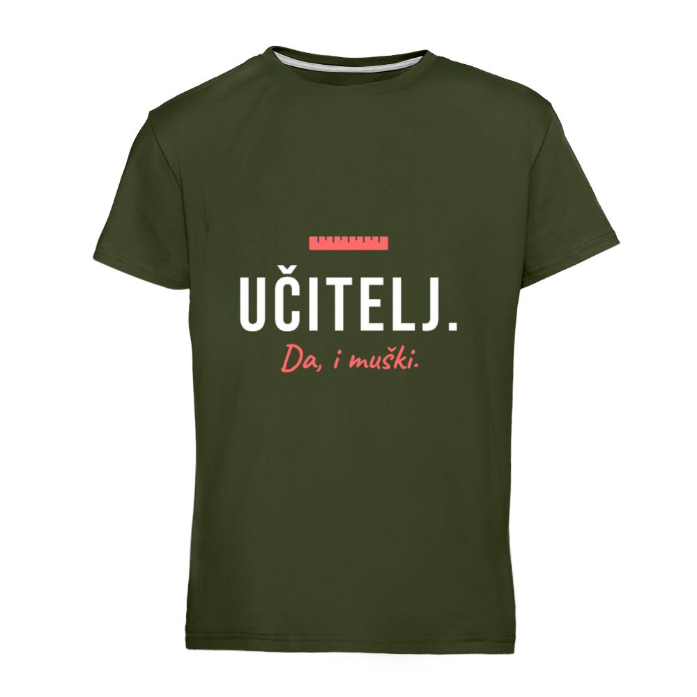Učitelj. Da, i muški – majica