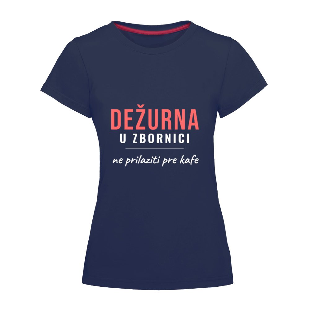 Dežurna u zbornici – ženska majica