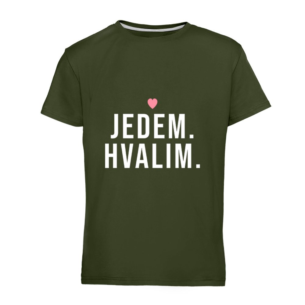 Jedem. Hvalim – majica