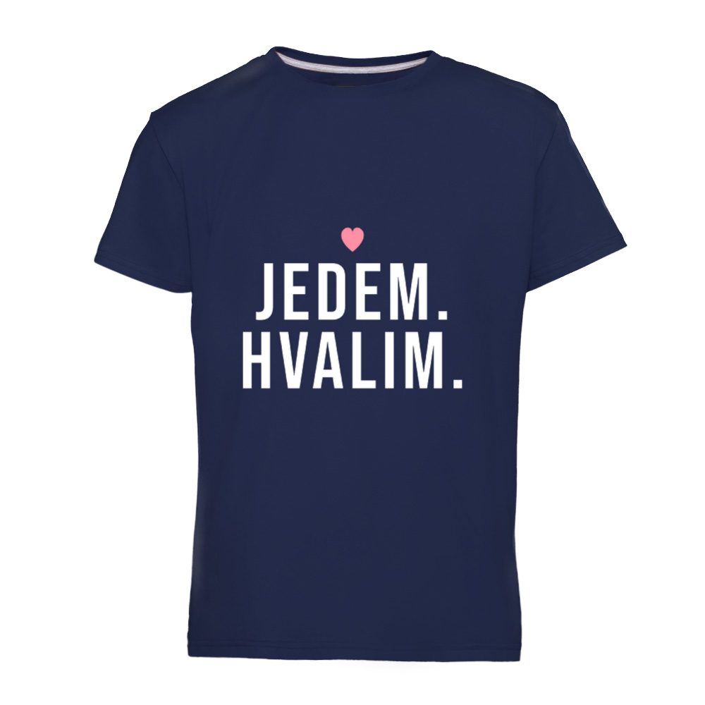 Jedem. Hvalim – majica za njega (par Udvoje)