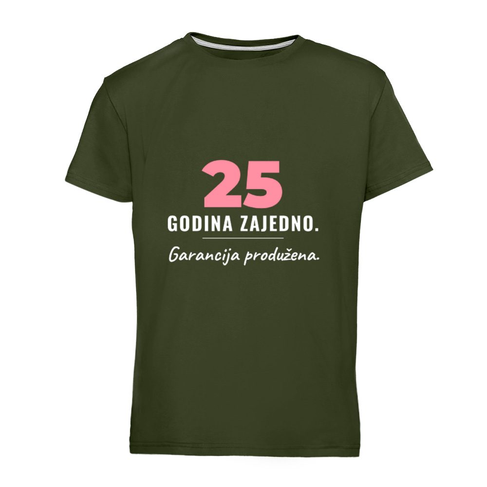 25 godina zajedno – majica