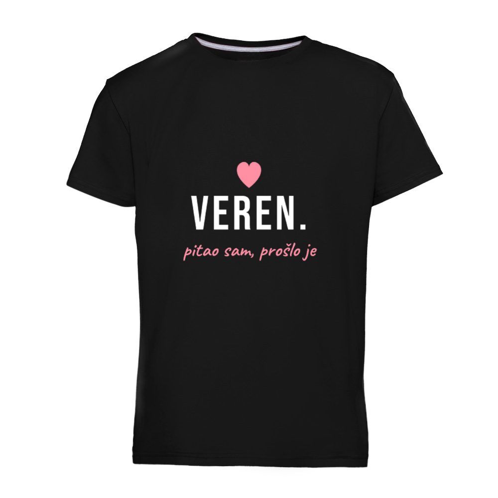 Veren. Pitao sam, prošlo je – majica za veridbu