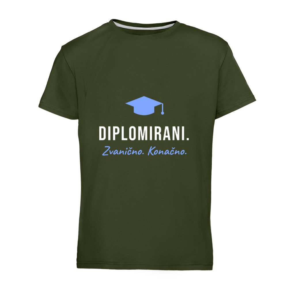Diplomirani. Zvanično. Konačno – majica