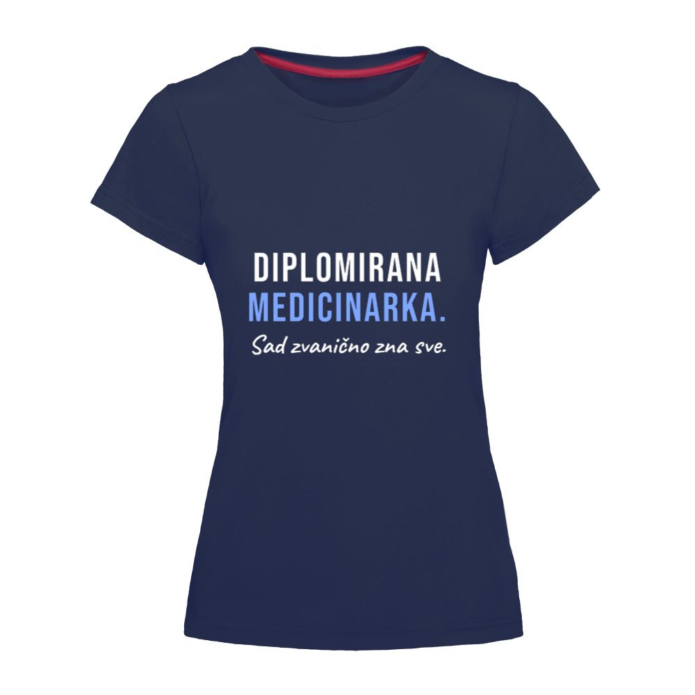 Diplomirana medicinarka – ženska majica